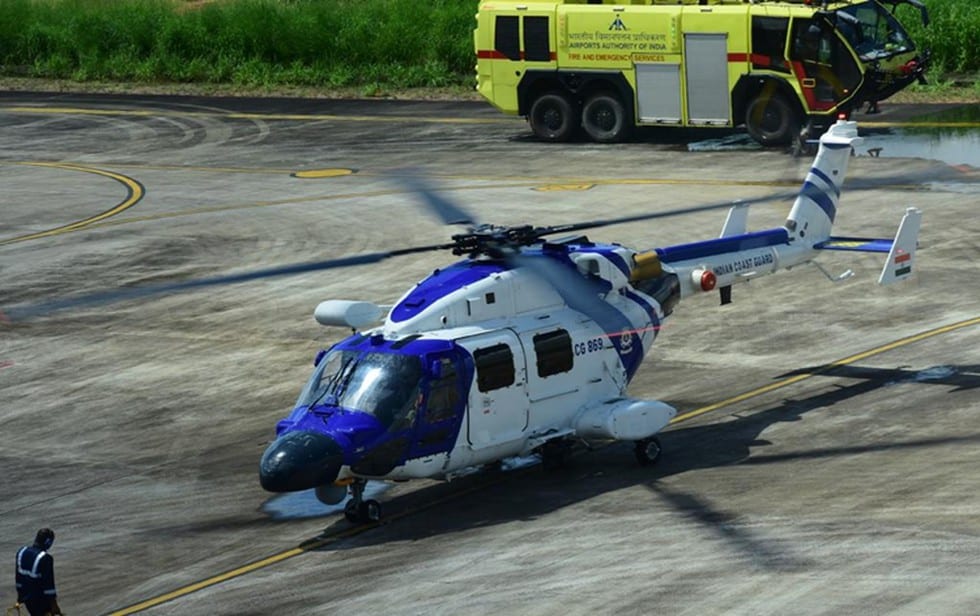 ALH Mk-III Helicopters commissioned at Chennai