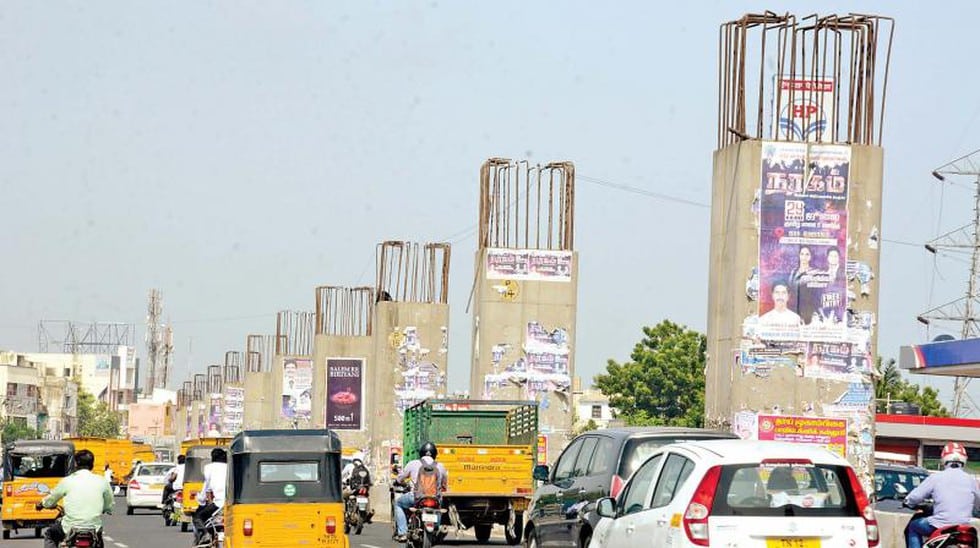 Chennai port to Maduravoyal elevated corridor project