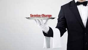 Service Charge in Restaurants/Hotels