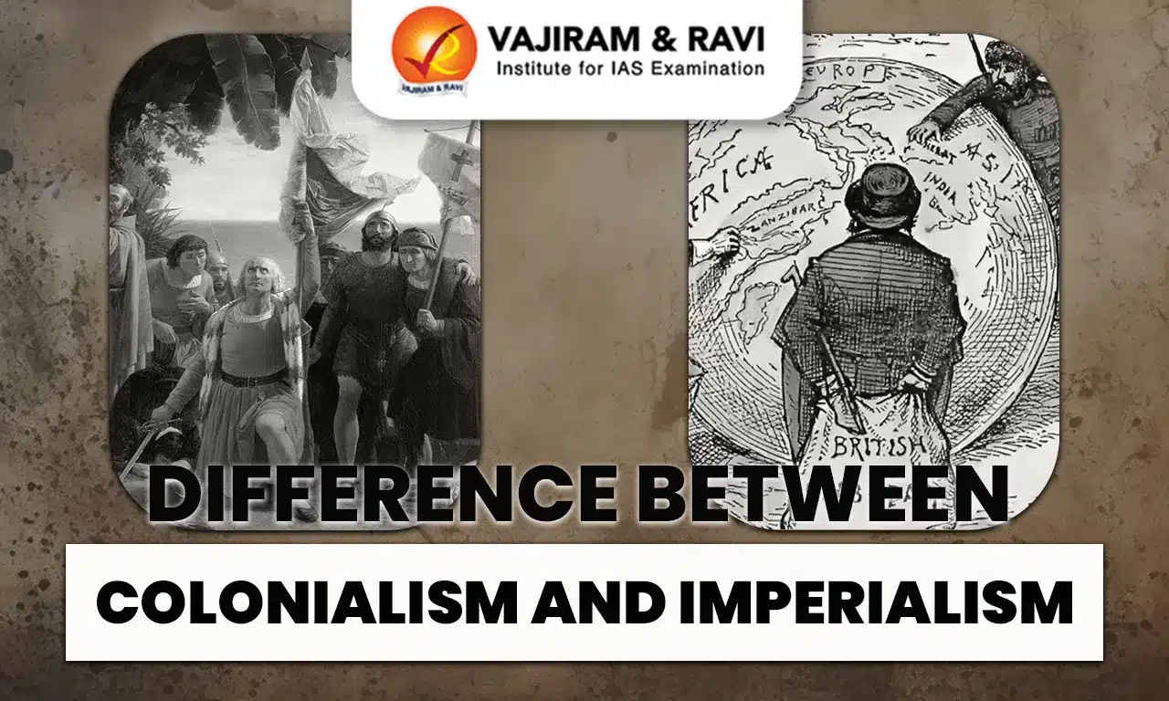 Difference between Colonialism and Imperialism