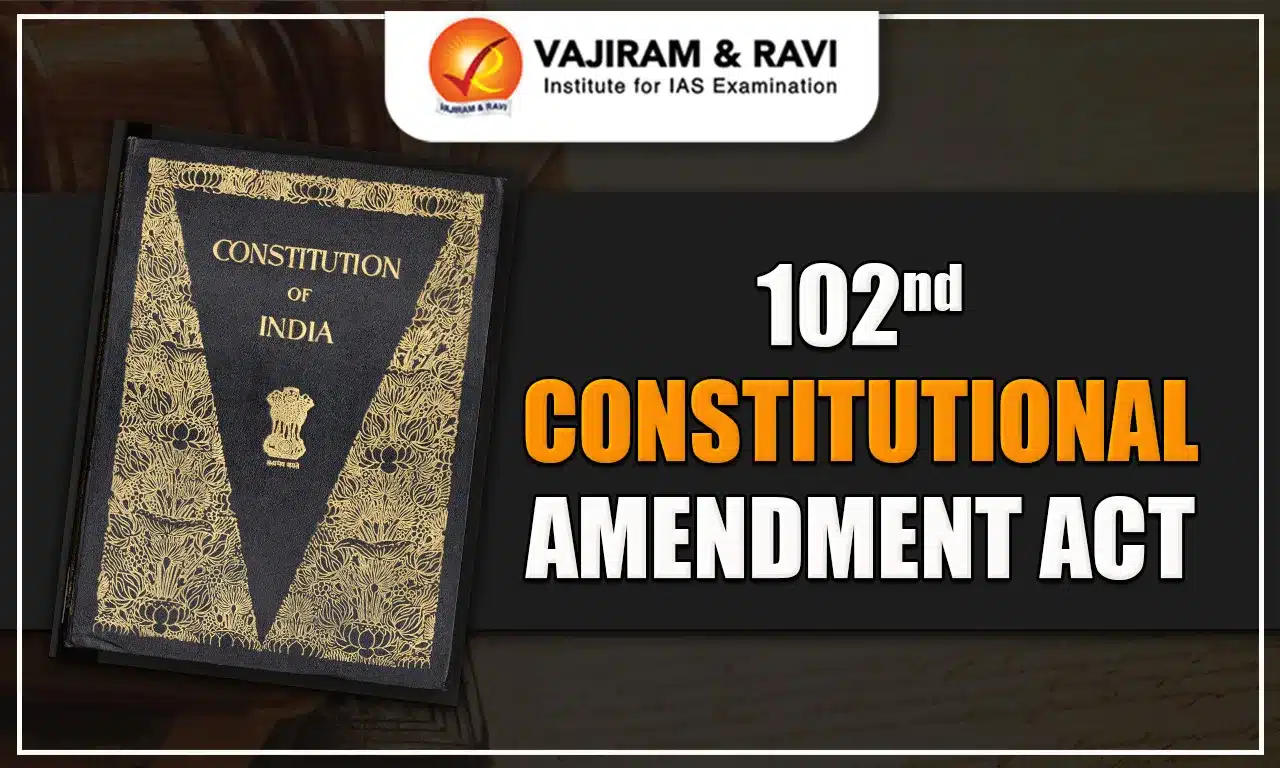 102nd Constitutional Amendment Act