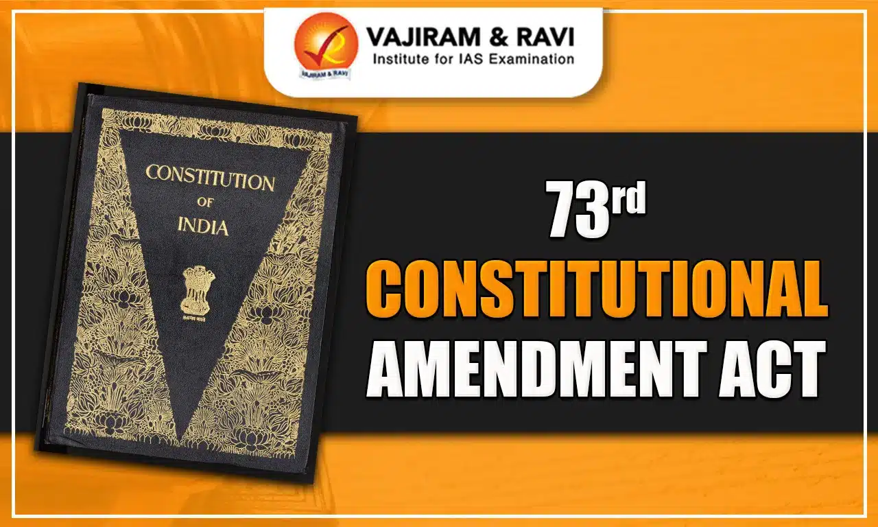 73rd Constitutional Amendment Act