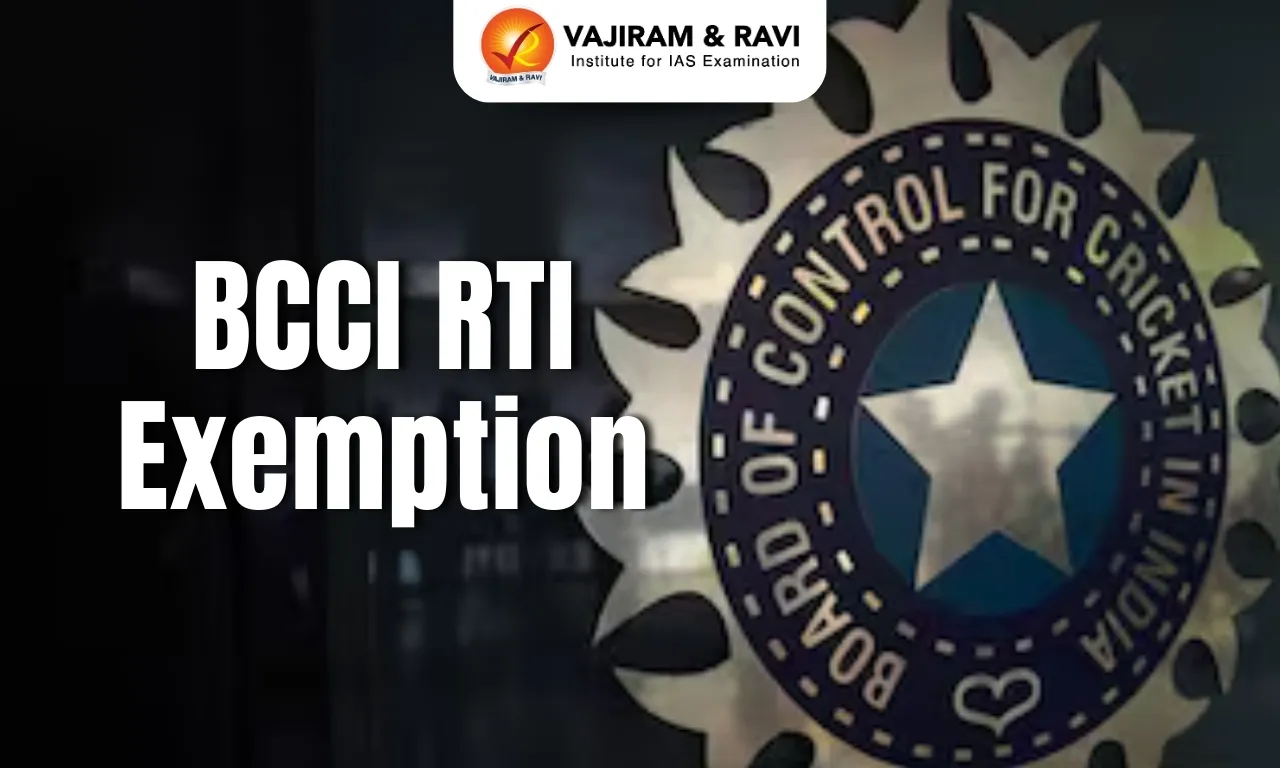 BCCI RTI Exemption