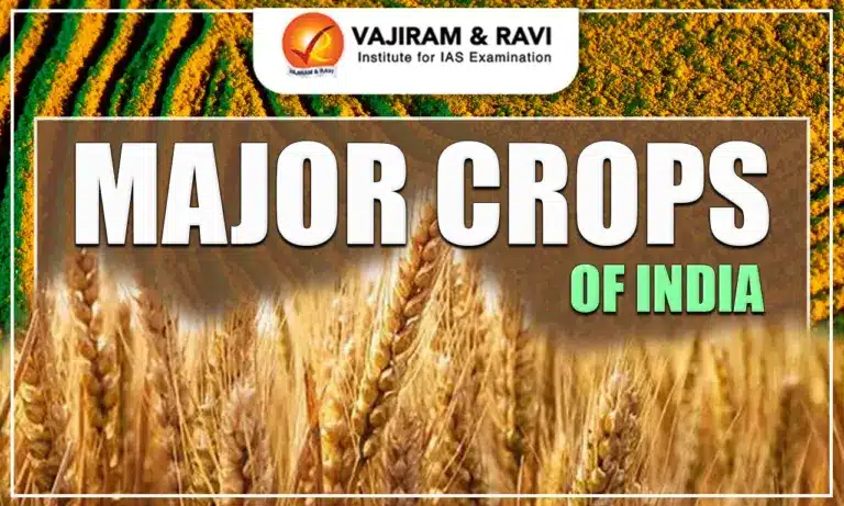 Major Crops of India