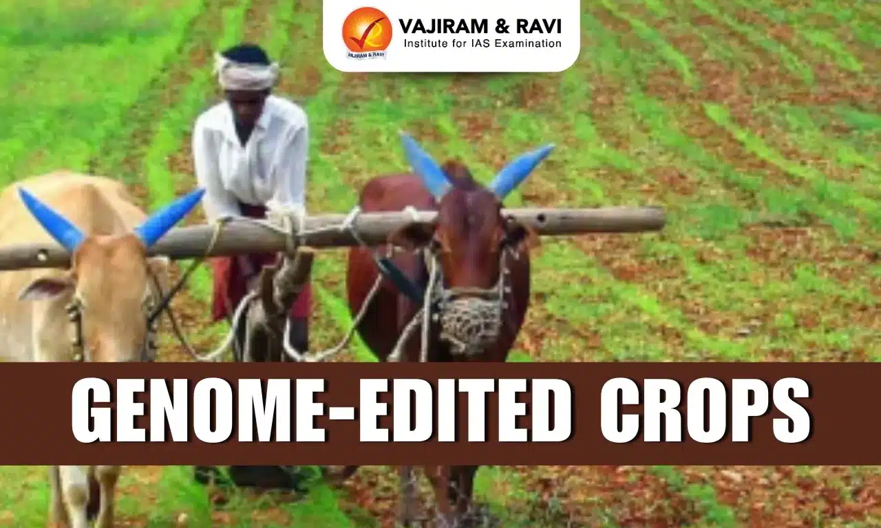 Genome-edited crops