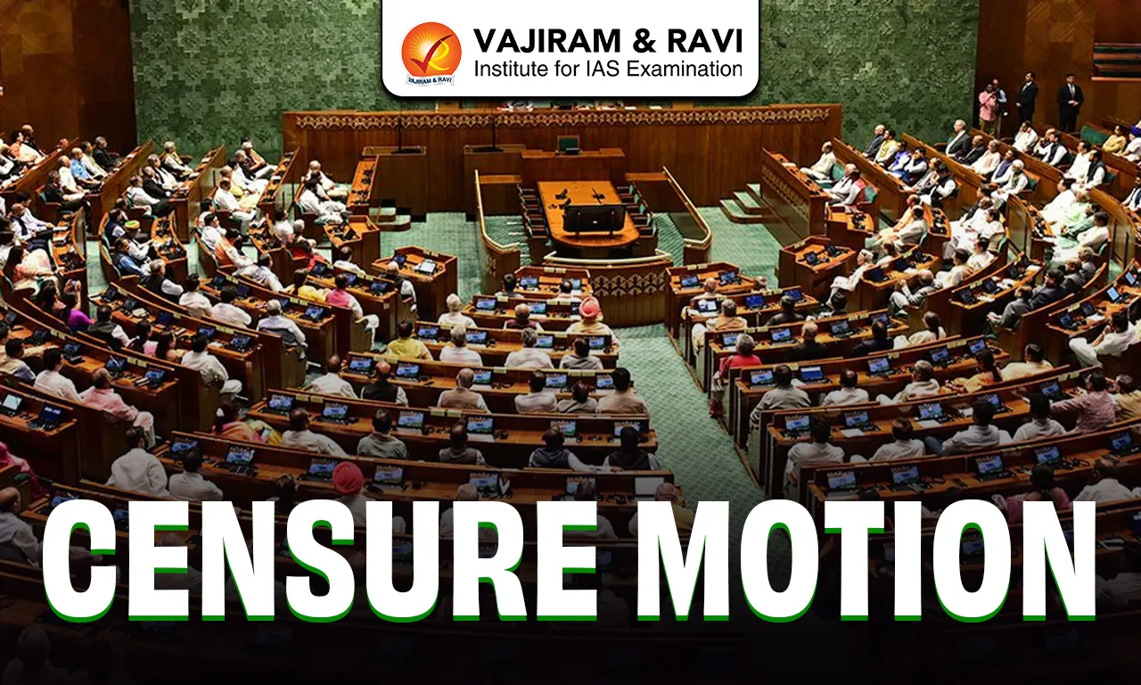 Censure Motion