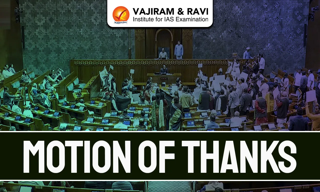 Motion of Thanks