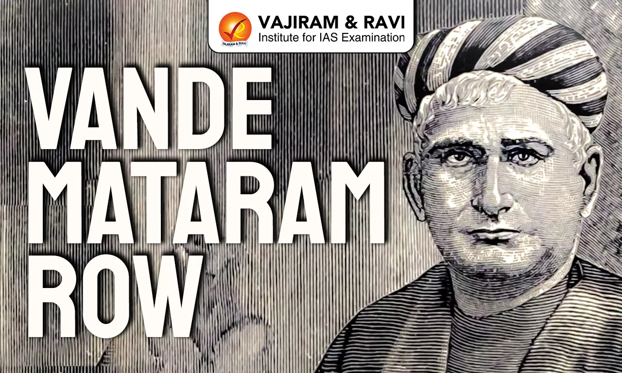 Vande Mataram Row