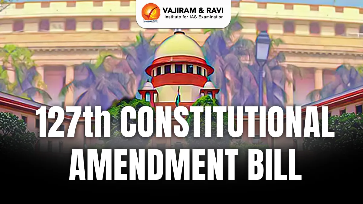127th Constitutional Amendment Bill