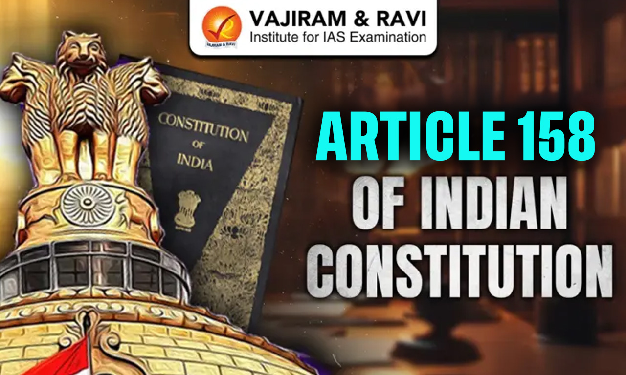 Article 158 of the Indian Constitution