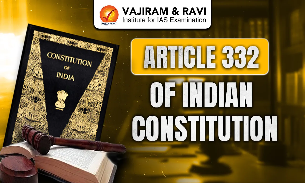 Article 332 of Indian Constitution
