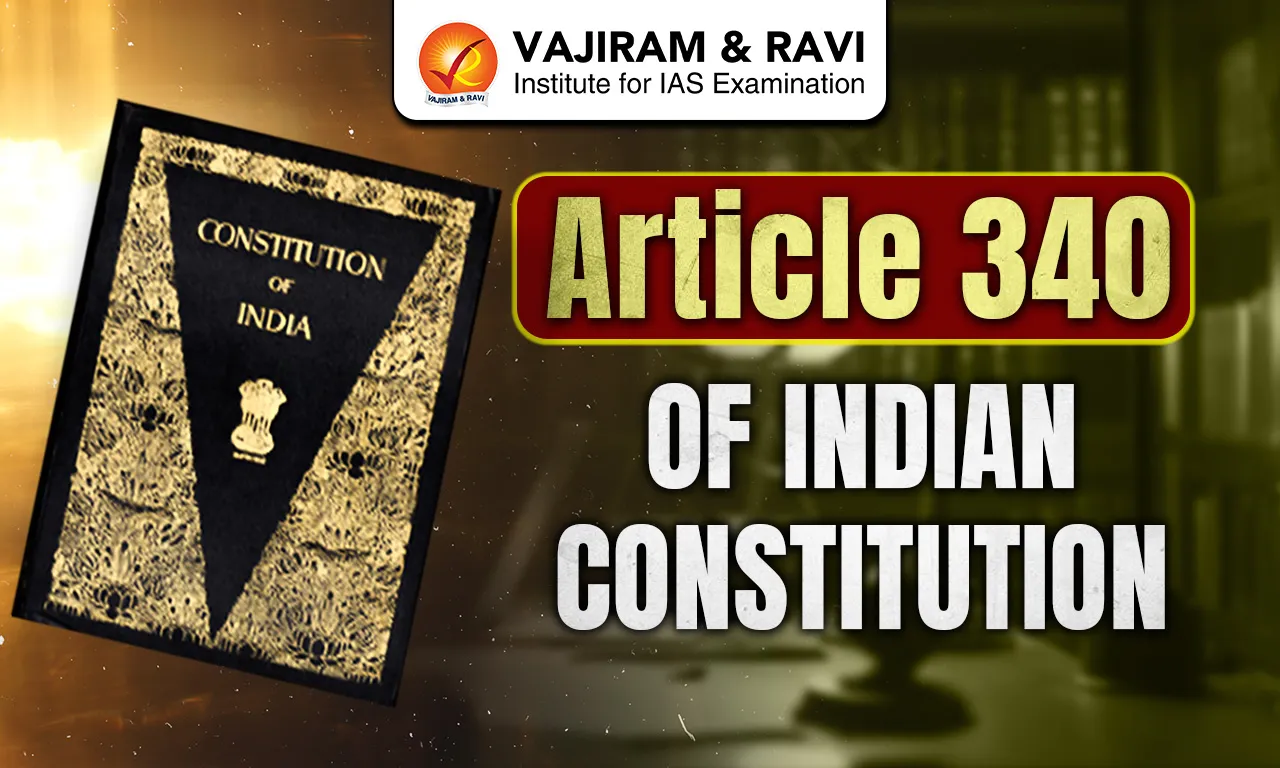article 340 of indian constitution