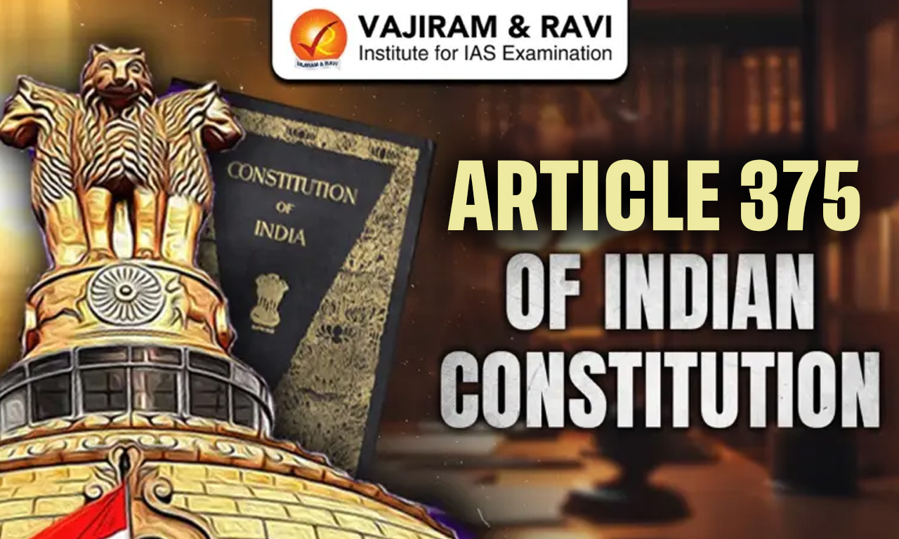Article 375 of Indian Constitution