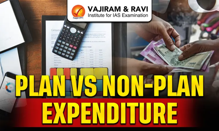 Plan vs Non-Plan Expenditure
