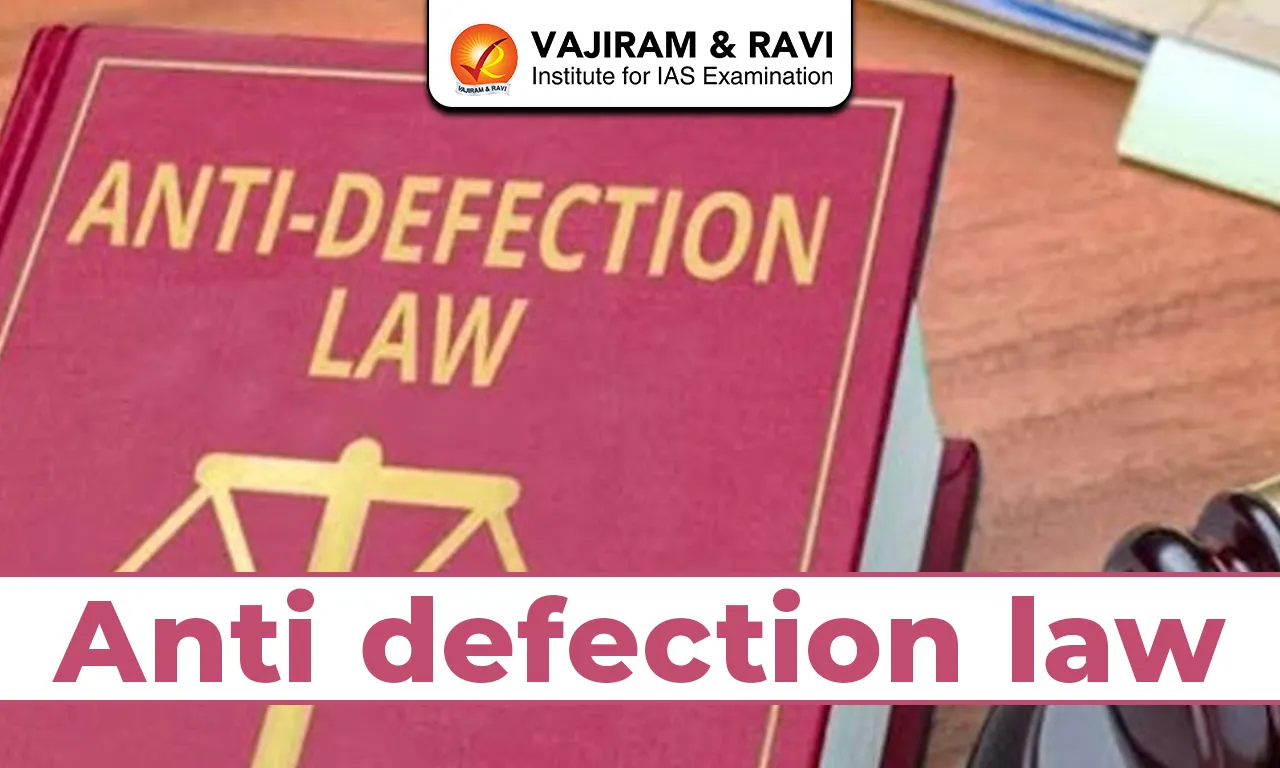 Anti Defection Law