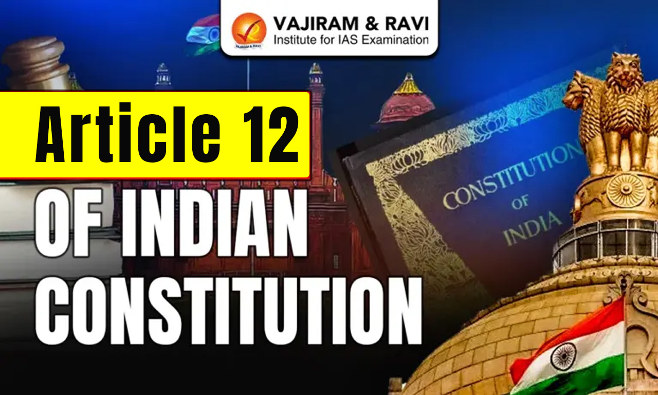 Article 12 of Indian Constitution