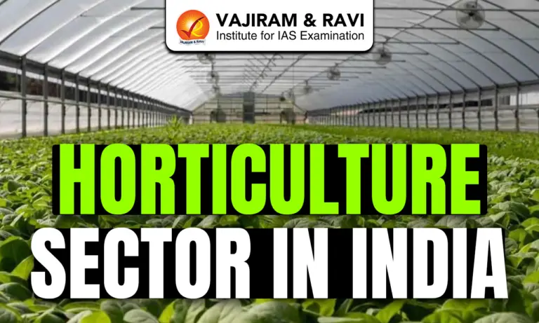 Horticulture Sector in India