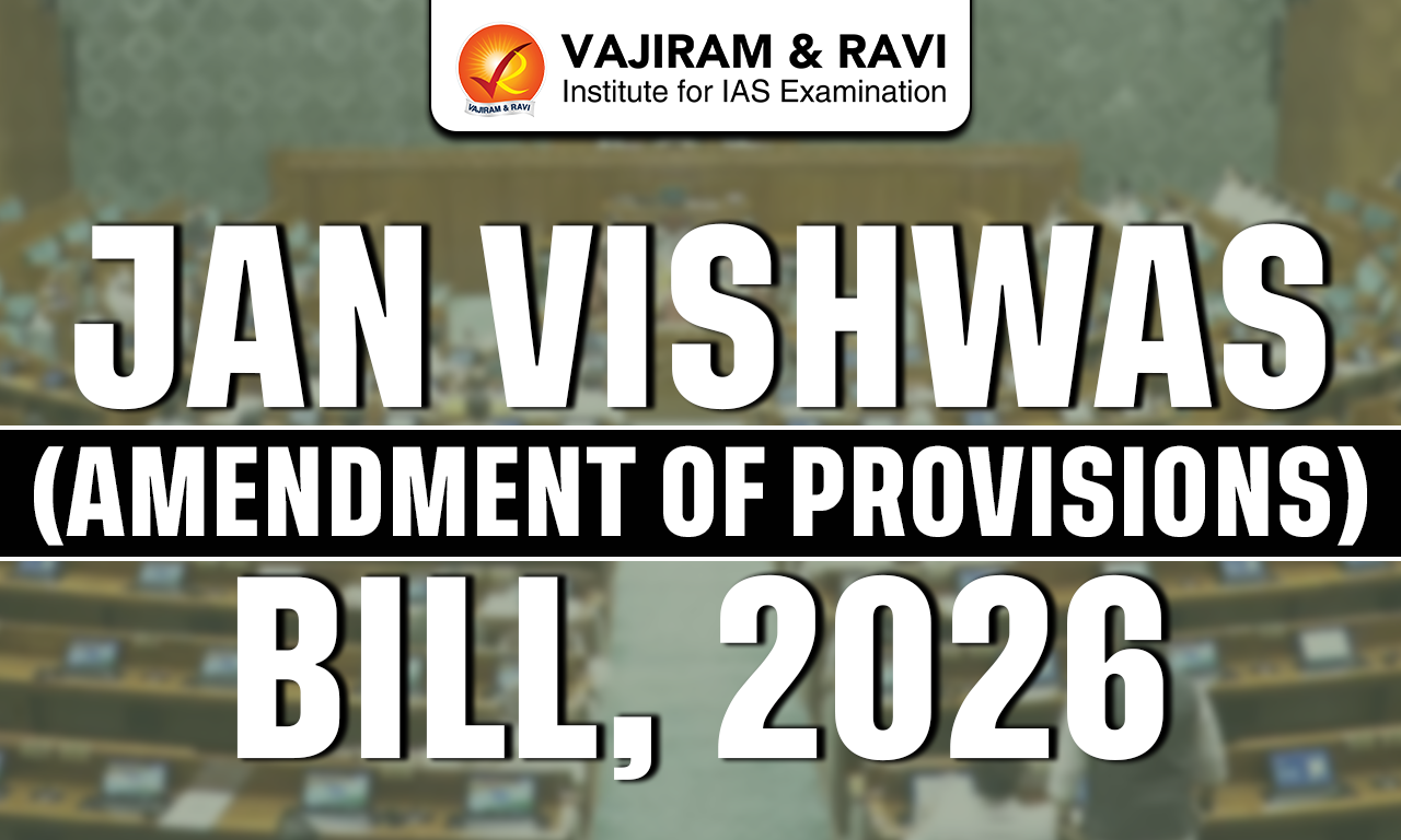 Jan Vishwas (Amendment of Provisions) Bill, 2026