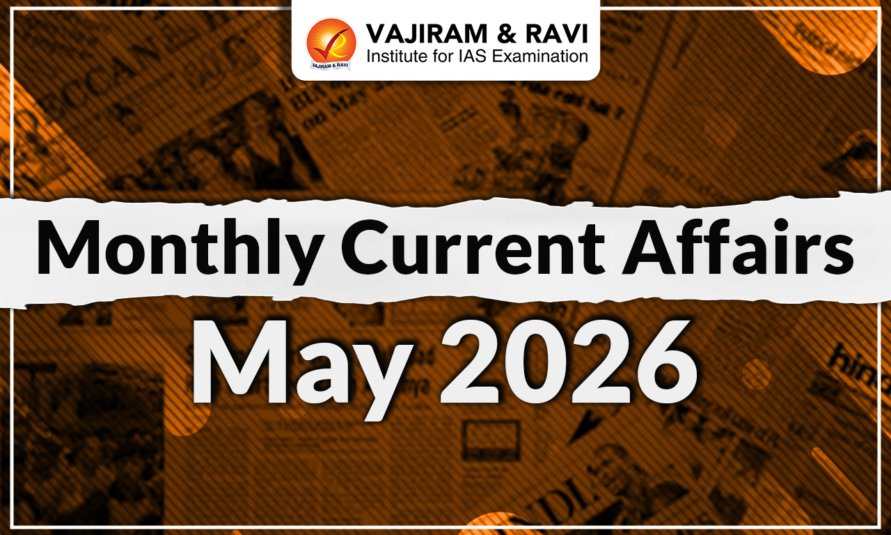 Monthly Current Affairs May 2026