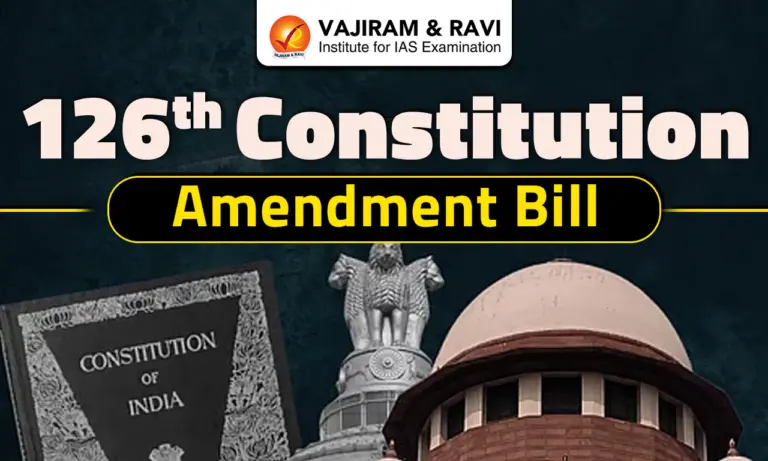 126th Constitution Amendment Bill
