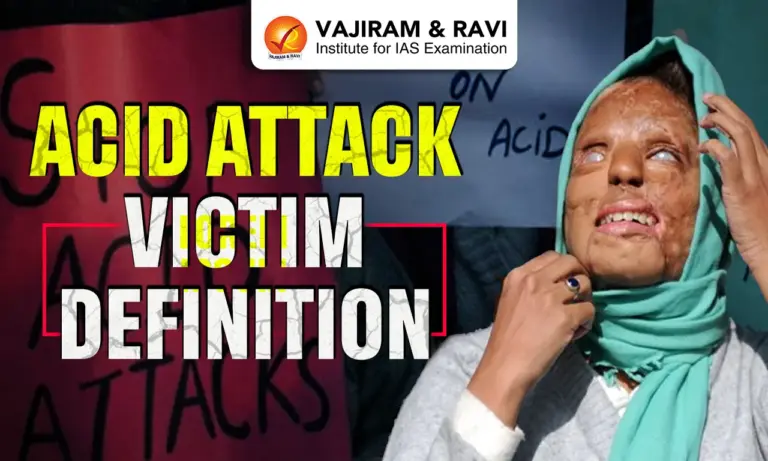 Acid Attack Victim Definition
