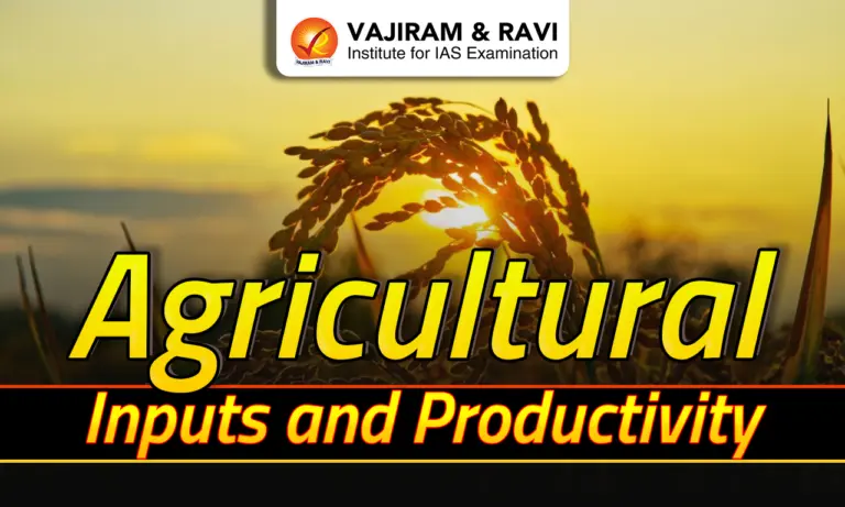 Agricultural Inputs and Productivity