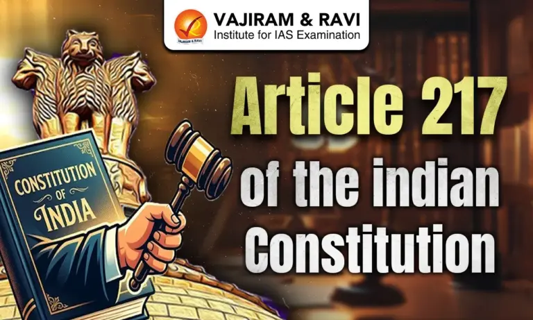 Article 217 of the Constitution