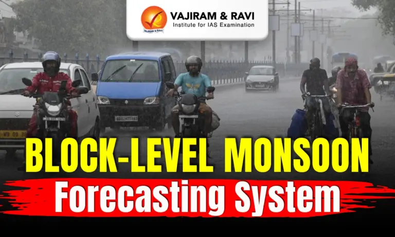 Block-Level Monsoon Forecasting System