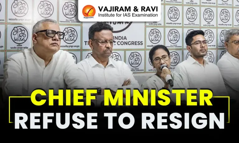 Chief Minister Refuse to Resign