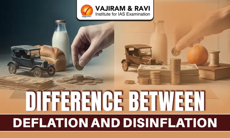 Difference Between Deflation and Disinflation
