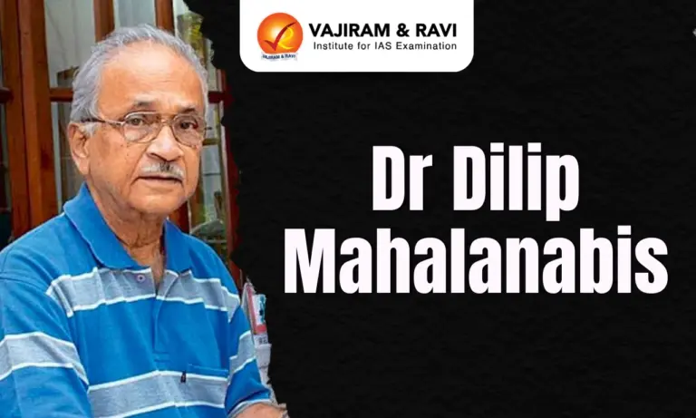Dr Dilip Mahalanabis