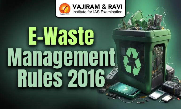 E Waste Management Rules 2016
