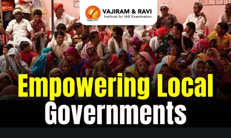 Empowering Local Governments