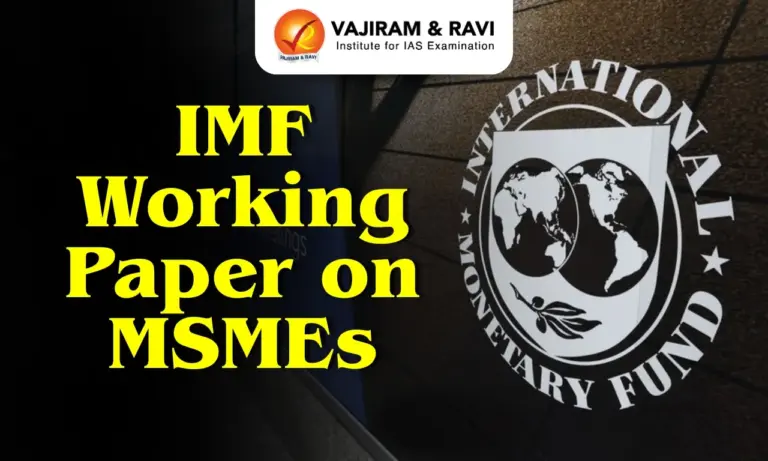 IMF Working Paper on MSMEs
