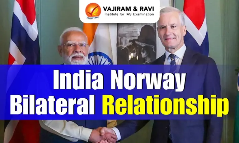 India Norway Bilateral Relationship