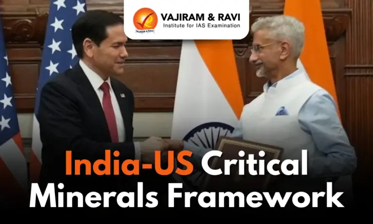 India-US Critical Minerals Framework