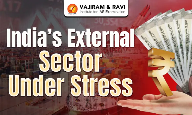 India’s External Sector Under Stress
