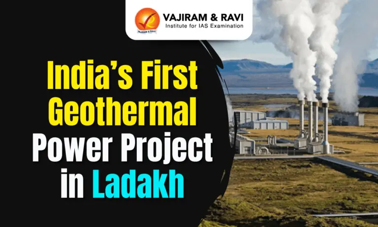 India’s First Geothermal Power Project in Ladakh