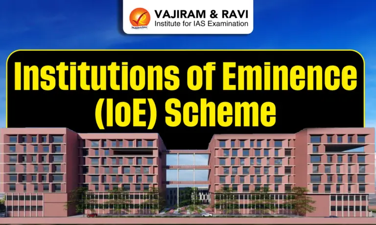 Institutions of Eminence (IoE) Scheme