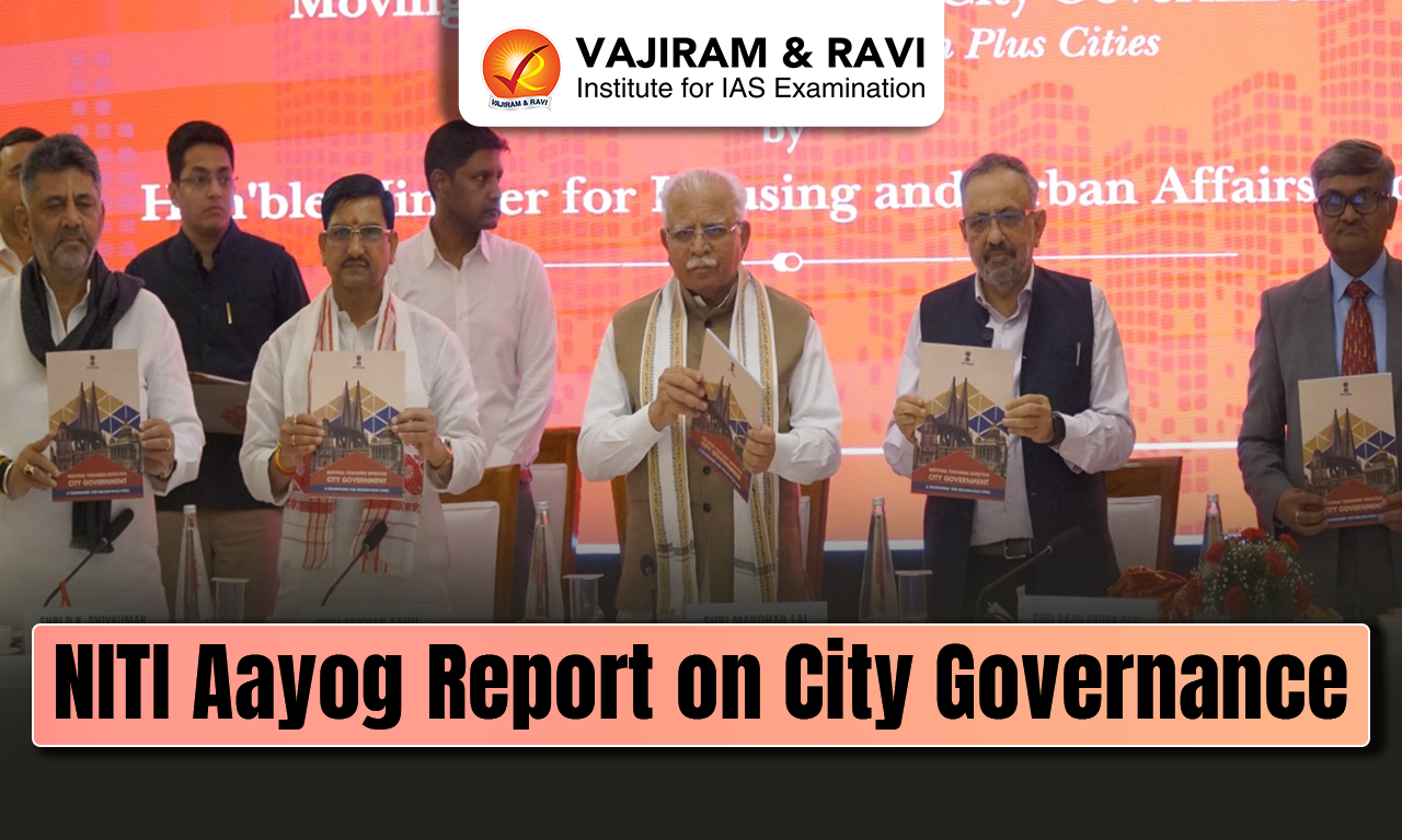 NITI Aayog Report on City Governance