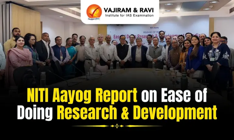 NITI Aayog Report on “Ease of Doing Research & Development”