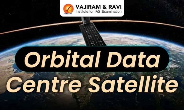 Orbital data centre satellite