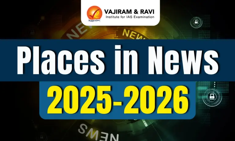 Places in News 2025-2026