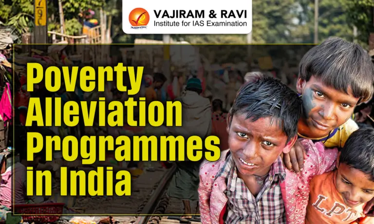 poverty alleviation programmes in india