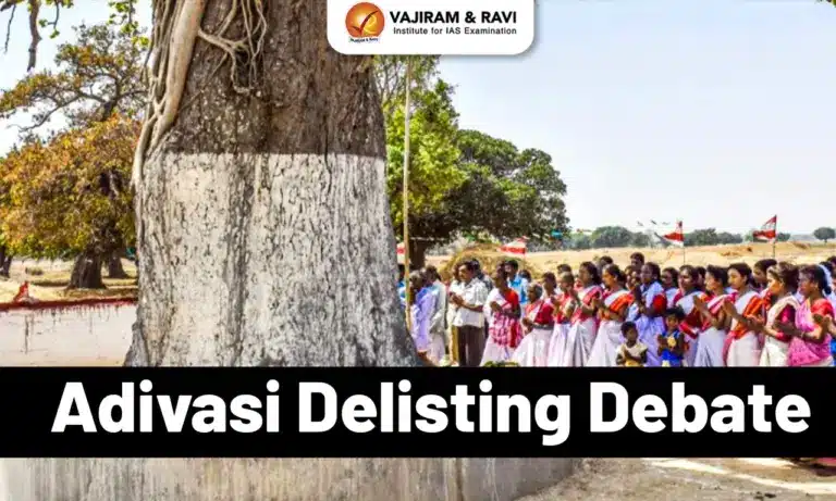 Adivasi Delisting Debate
