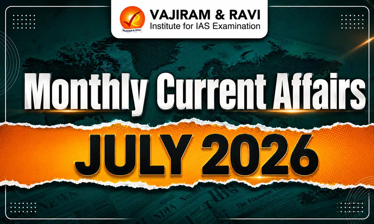Monthly Current Affairs July 2026