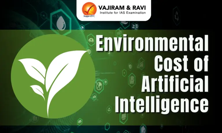Environmental Cost of Artificial Intelligence