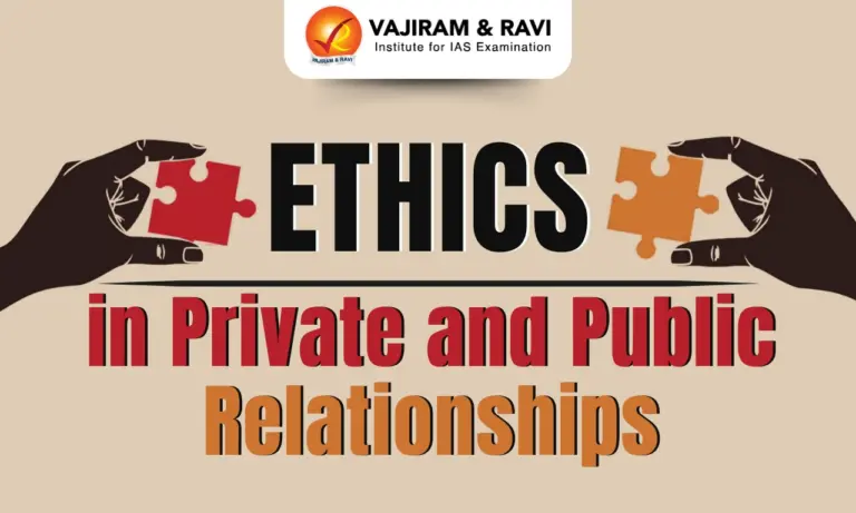 Ethics in Private and Public Relationships