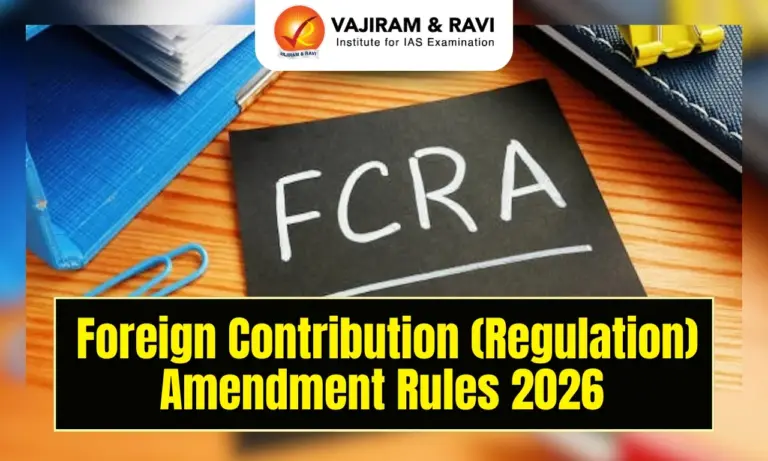 Foreign Contribution (Regulation) Amendment Rules 2026