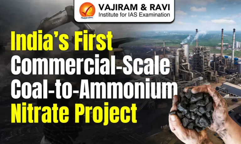 India’s First Commercial-Scale Coal-to-Ammonium Nitrate Project